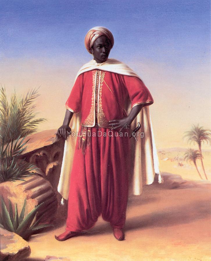 Portrait of an Arab - 贺拉斯·贝内特